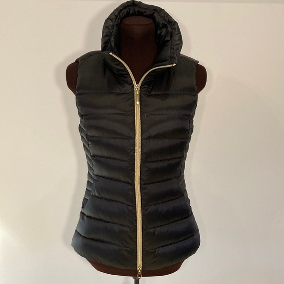 Lilly Pulitzer packable down vest small black - Picture 4 of 16